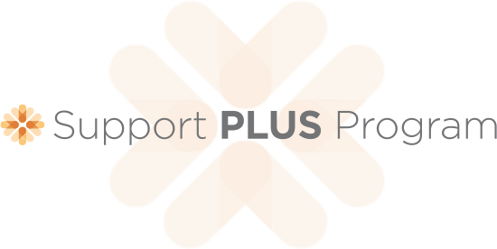 Support PLUS Program logo Support PLUS Program logo